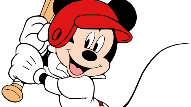 Mickey Mouse Baseball Svg