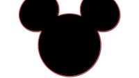 Mickey Mouse Head Free Svg