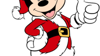 Mickey Mouse Christmas Svg Ktr