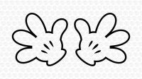 Mickey Mouse Hands Svg Free