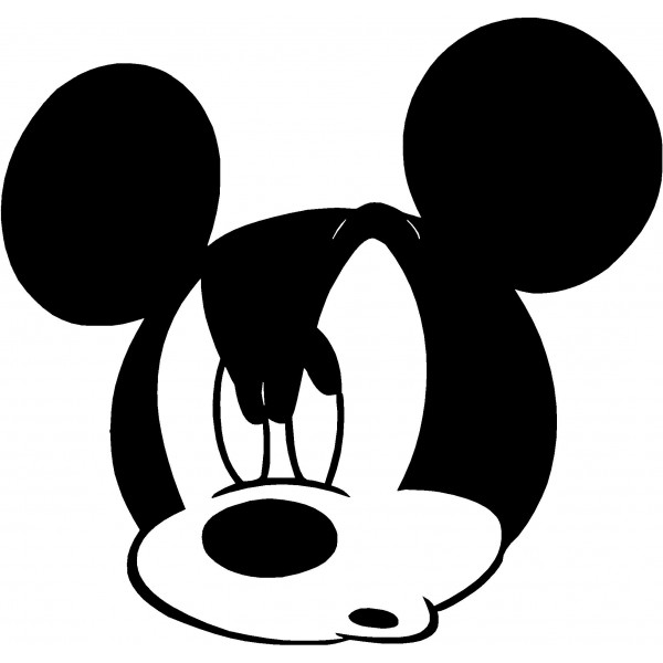 Free Svg Grumpy Mickey Mouse