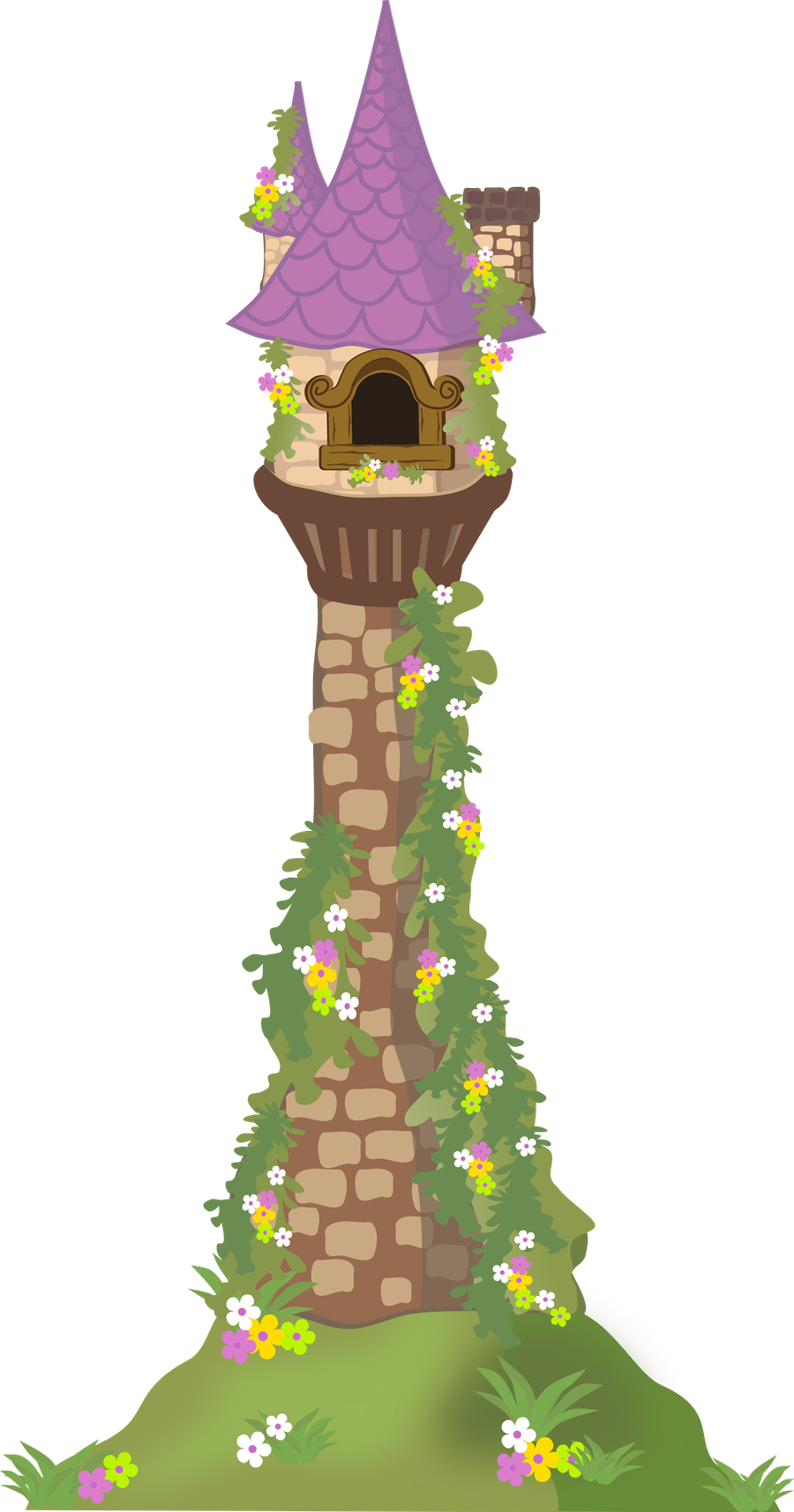 rapunzel clipart rapunzel tower 13