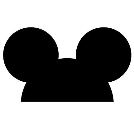 silhouette mickey mouse ears 9