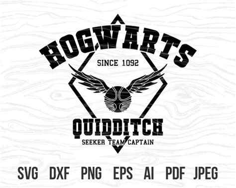 Quidditch svg Quidditch emblem svg Quidditch t-shirt Harry | Etsy