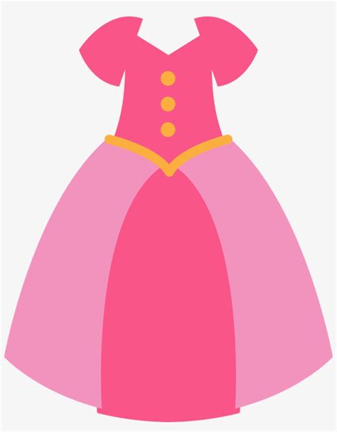Svg Stock Dress Clipart Girl Dress - Princess Dress Clipart Transparent