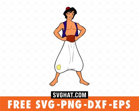 Disney Aladdin SVG Files Free for Cricut Silhouette, Aladdin SVG Files