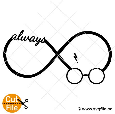 Harry Potter Always Infinity svg - Svgfile.co - 0.99 Cent SVG Files