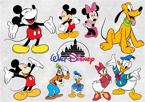 Disney ClipArts Disney Svg Cartoon SVG Files Disney