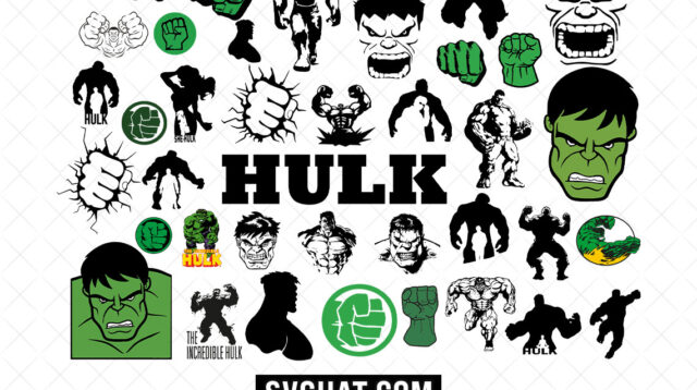 Hulk SVG Bundle Files for Cricut Silhouette Incredible Hulk SVG Cut File Hulk SVG PNG EPS DXF Files Avengers Superhero Hulk face hand marvel SVG Bundle cut files