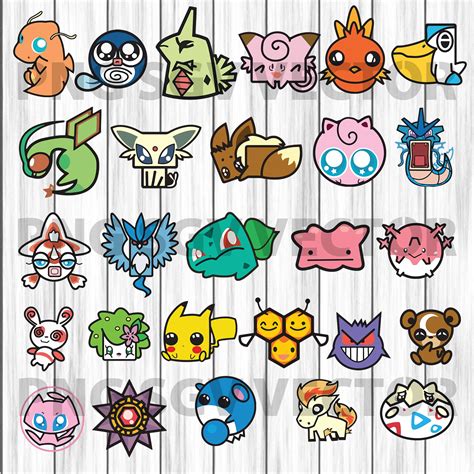 Pokemon svg, pokemon bundle svg, pokemon bunde clipart, pokemon cutting