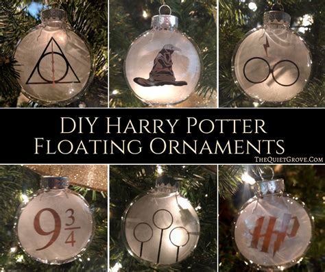 Harry Potter Ornament Ideas Potter Harry Ornaments Magical Diy