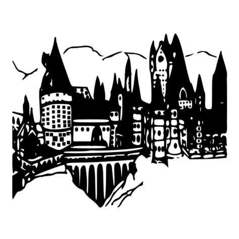 Hogwarts Castle SVG DXF Harry Potter Harry Potter