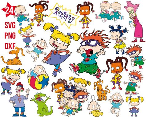 Rugrats Bundle svg, Rugrats svg, Rugrats png, Rugrats dxf, Tommy