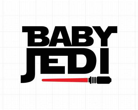 Little Jedi Svg