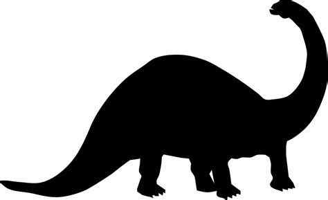 Dinosaurs clipart silhouette, Dinosaurs silhouette Transparent FREE for