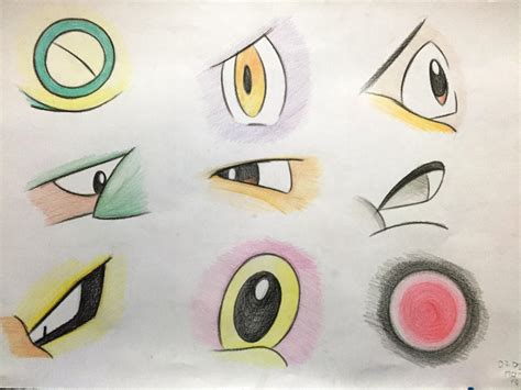 Pokemon Eyes Part 4 by ExplorerBilael on DeviantArt