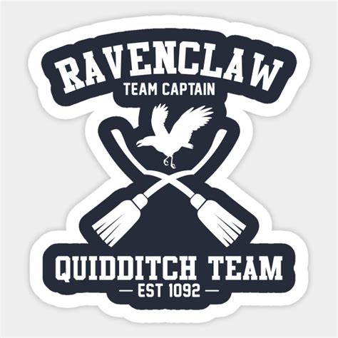 Ravenclaw Quidditch Team - Harry Potter - Sticker | TeePublic