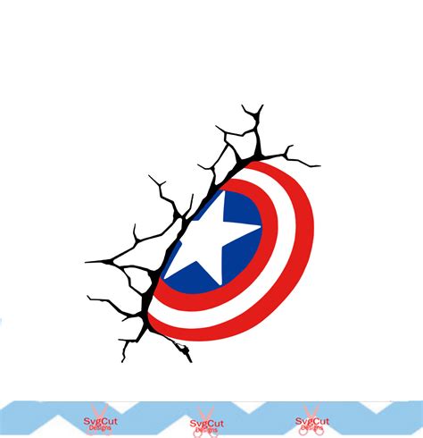 Captain America Logo Vector at GetDrawings | Free download