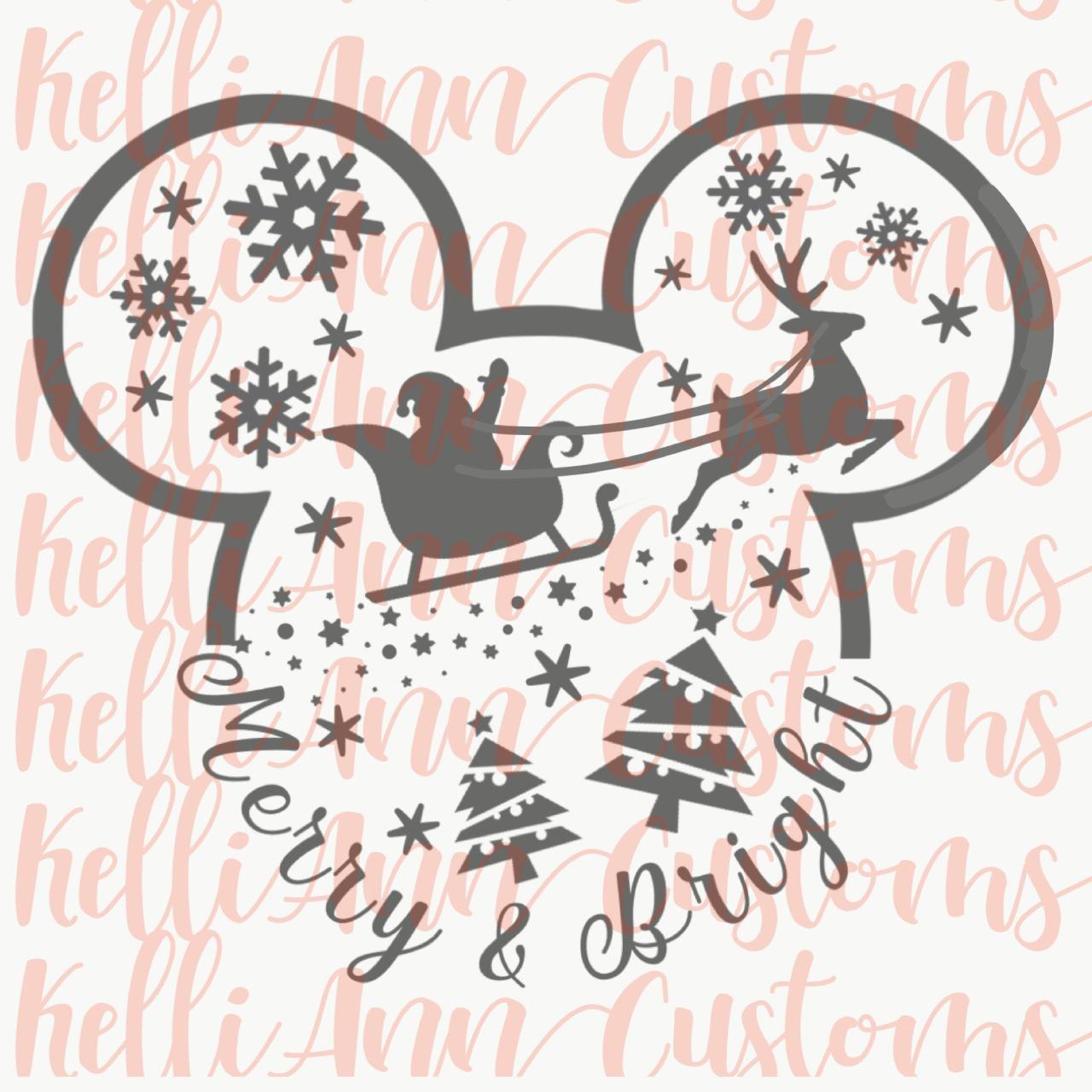 Christmas Disney SVG Free: The Ultimate Collection for Magical Creations