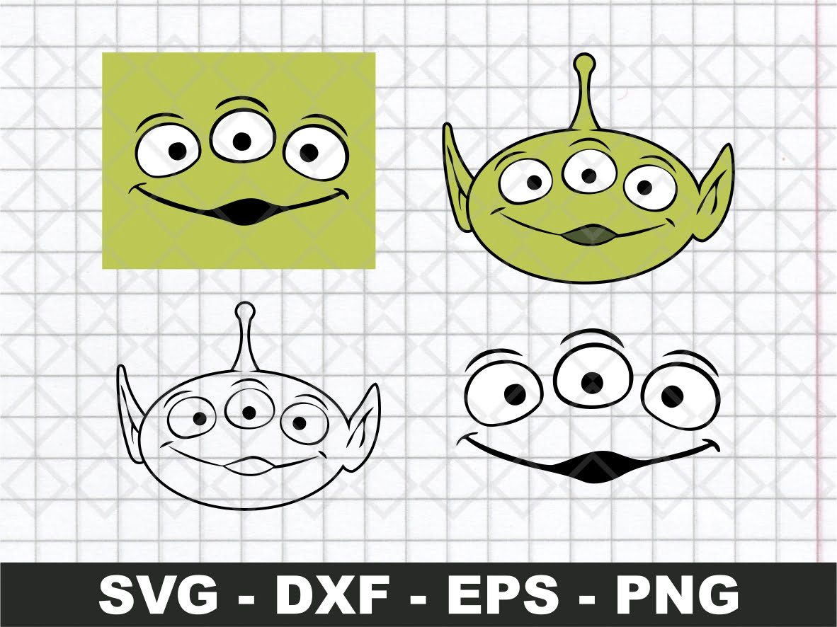 Toy Story Alien Face SVG: A Comprehensive Guide to the Iconic Extraterrestrial Design