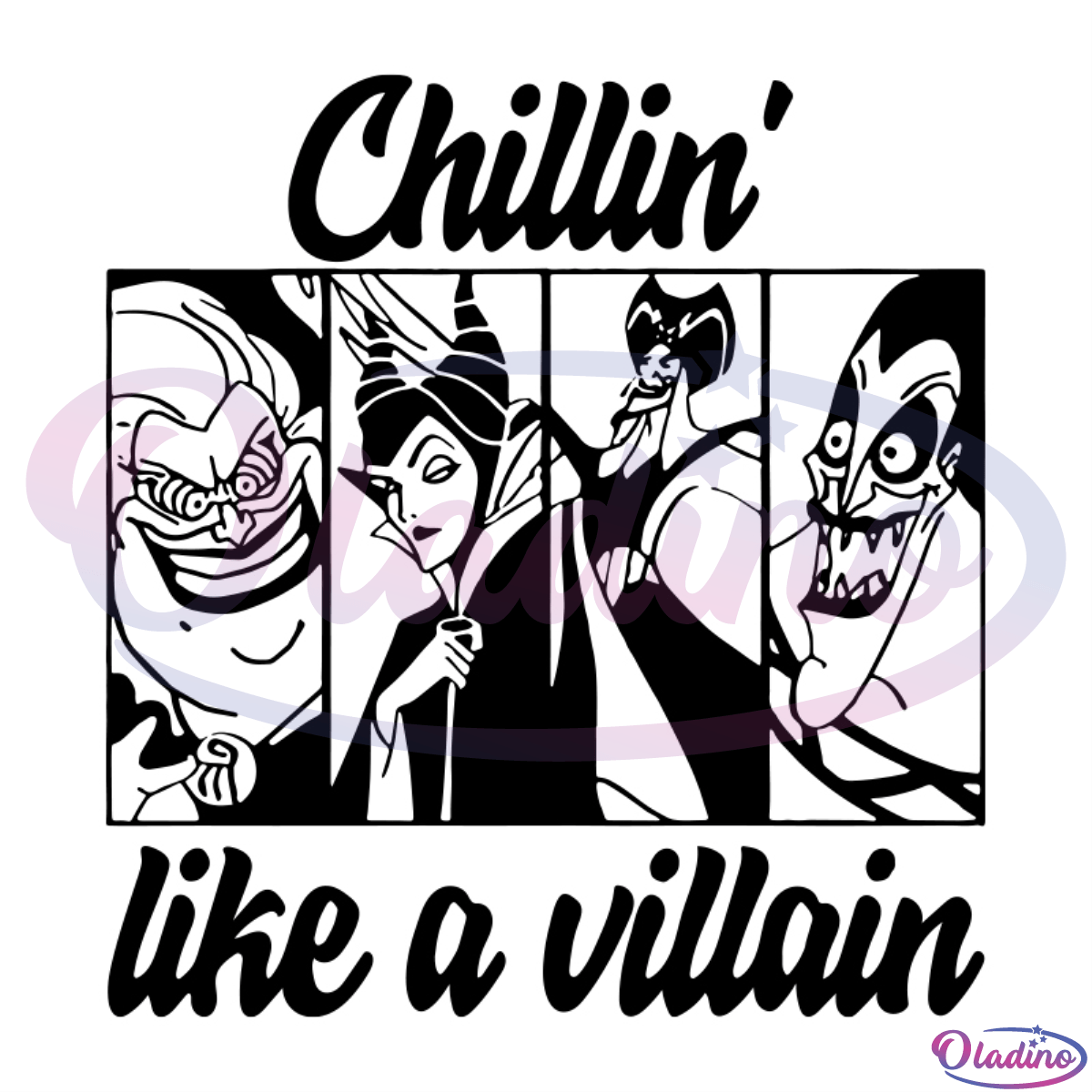 H1: Chillin' Like a Villain: Embracing the Dark Side with Disney SVGs