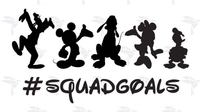Disney Squad Goals SVG: Unleash the Magic of Teamwork and Friendship