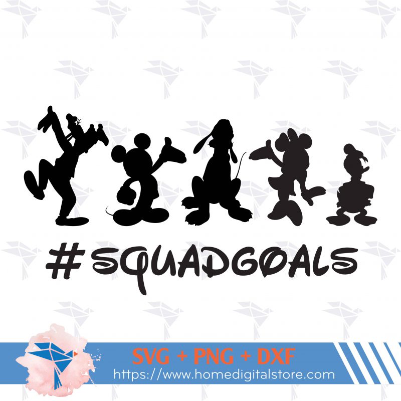 Disney Squad Goals SVG: Unleash the Magic of Teamwork and Friendship