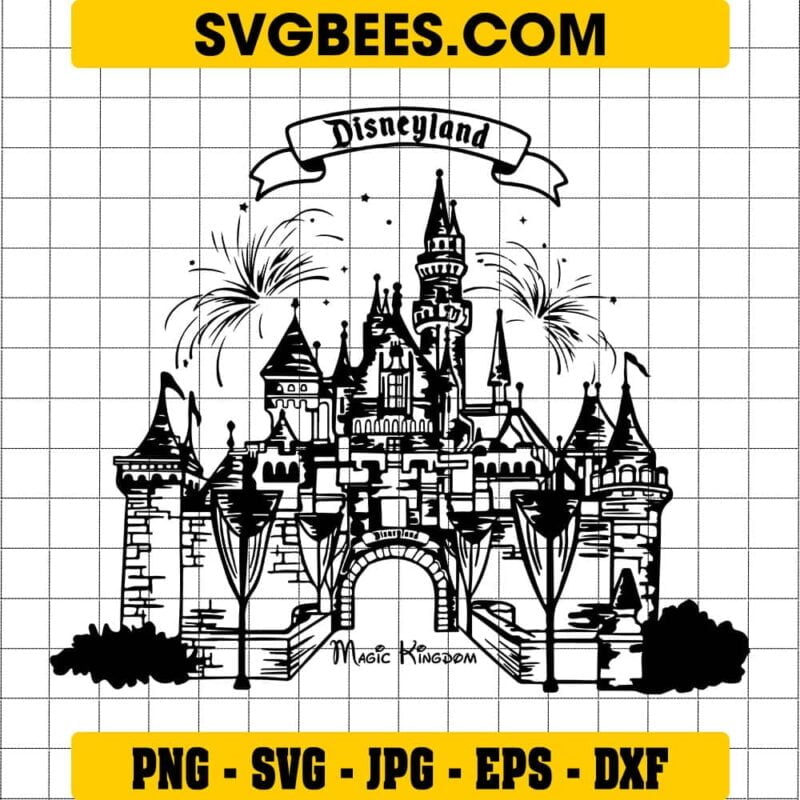 Disneyland Castle SVG: A Majestic Symbol of Magic and Enchantment