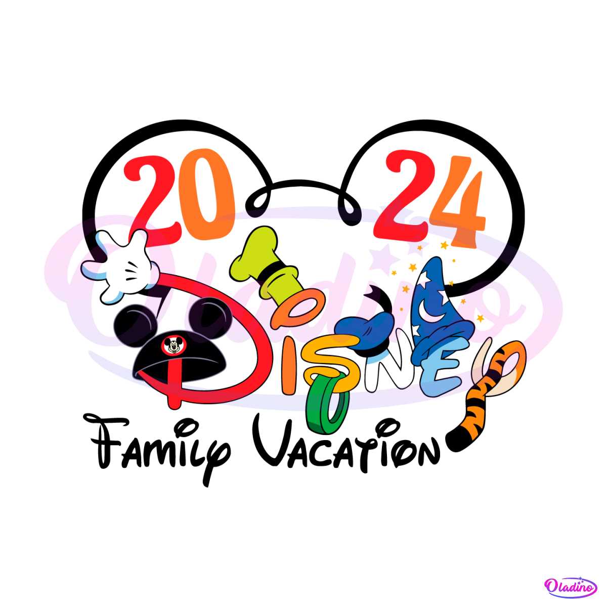 2024 Disney Family Vacation SVG: Embark on an Enchanting Adventure