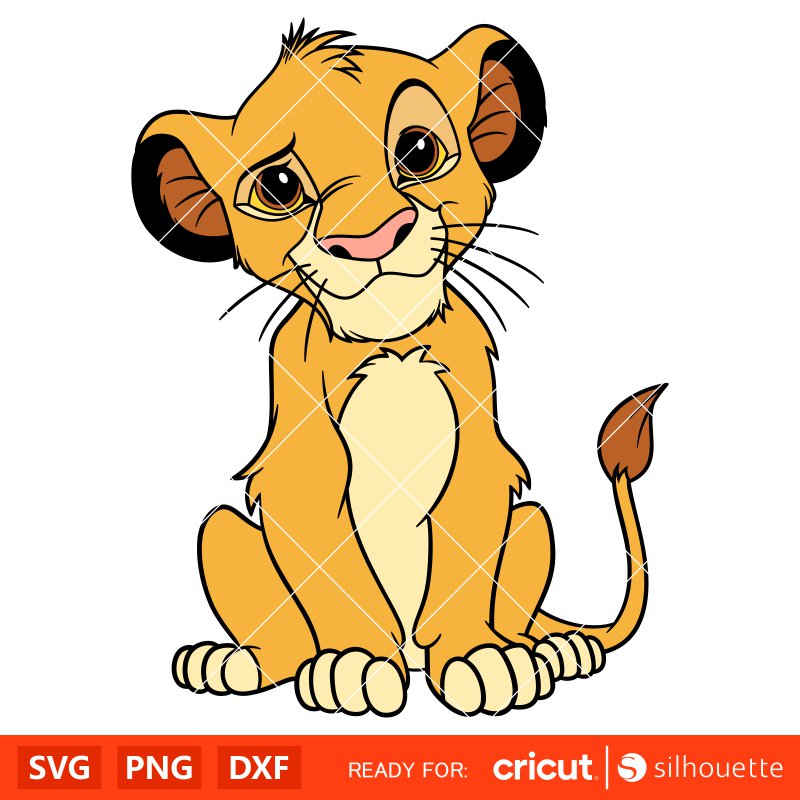 Simba Lion King SVG: Unleashing the Majesty of the African Savanna