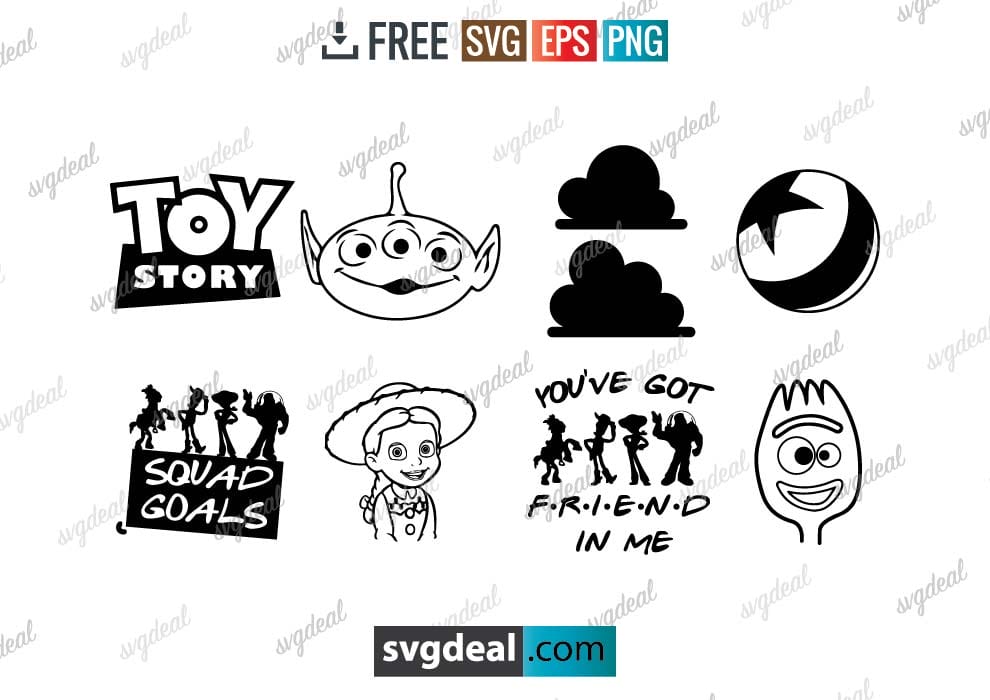 Free Toy Story SVG: Bring the Beloved Characters to Life