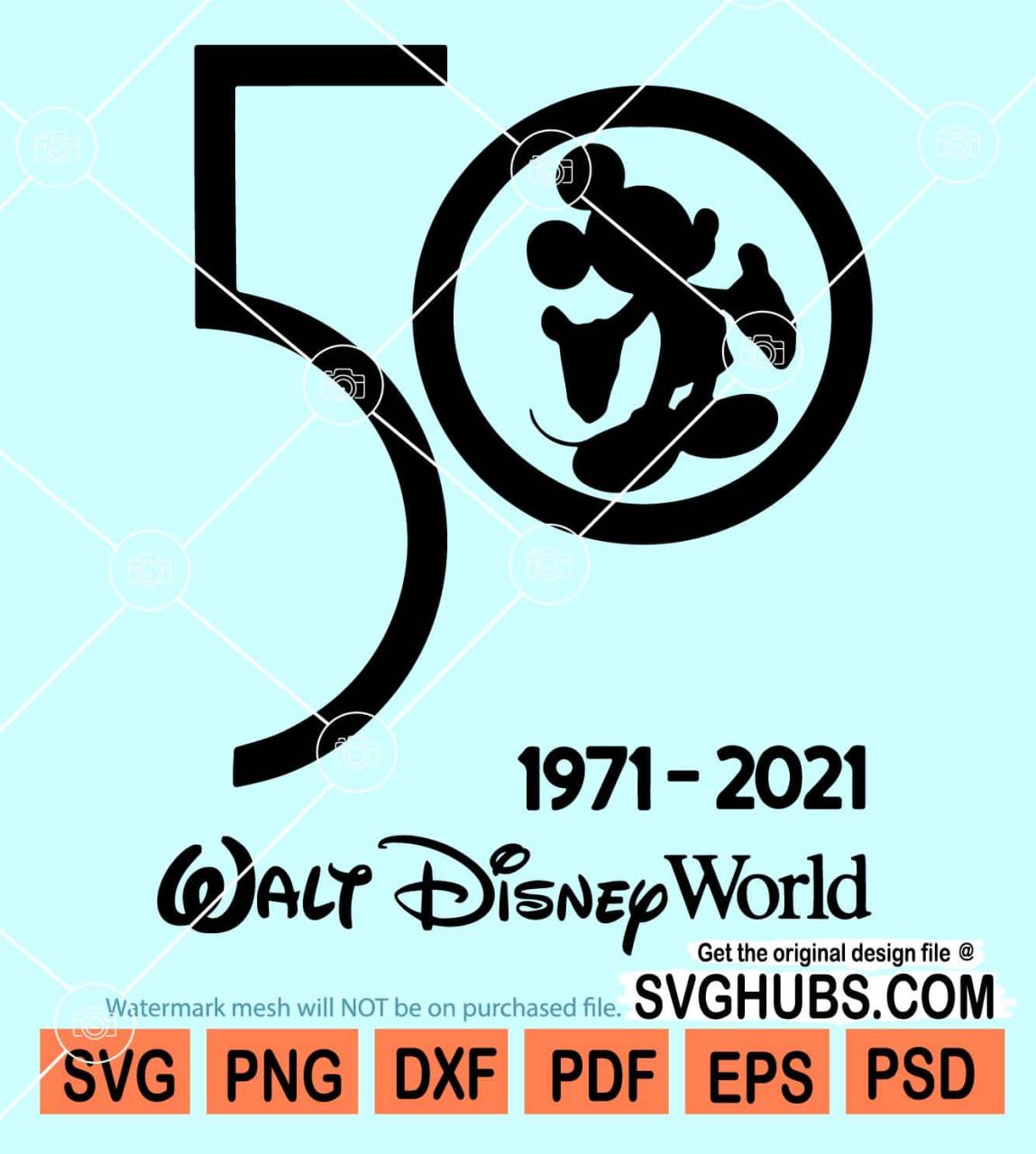 Disney 50th SVG Free: A Nostalgic Celebration