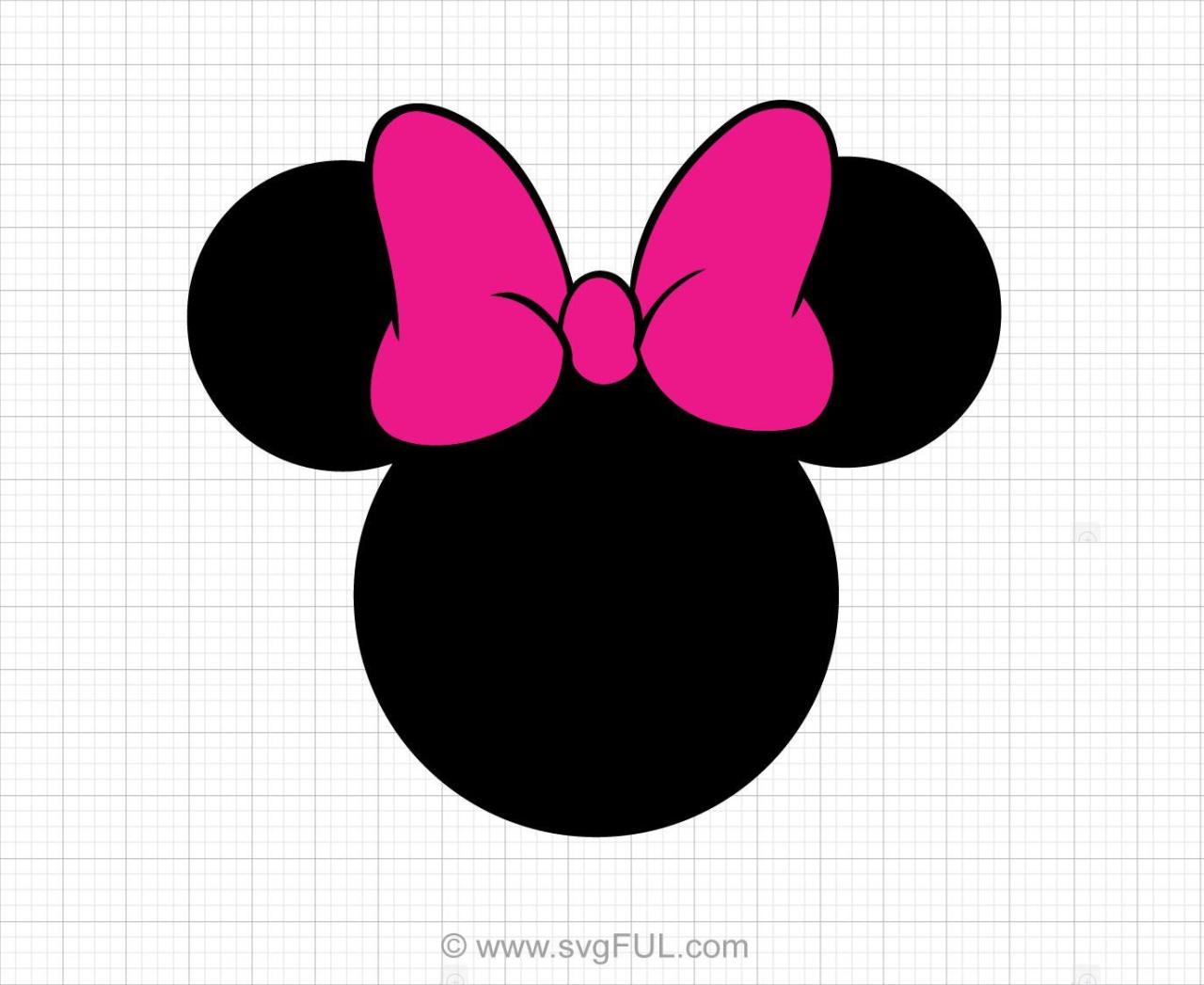 Free Minnie Mouse Silhouette SVG: Elevate Your Creative Projects