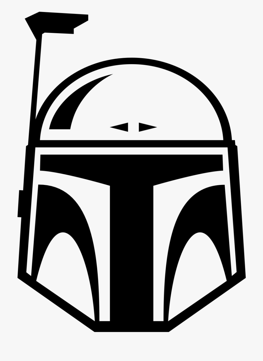 boba fett helmet vector 10