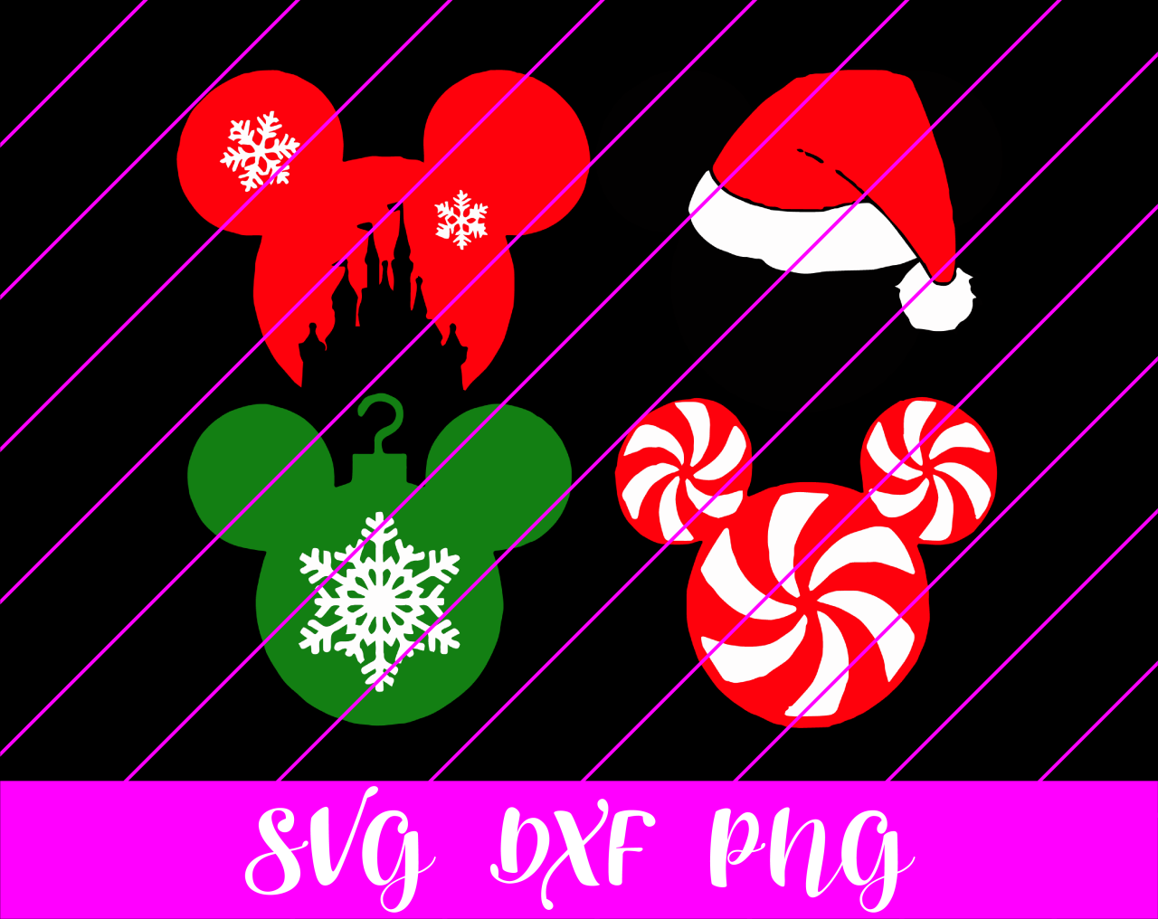 Free Christmas Disney SVG: Capture the Magic of the Holidays