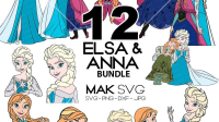 Elsa Anna SVG: Unlocking the Enchanting World of Frozen