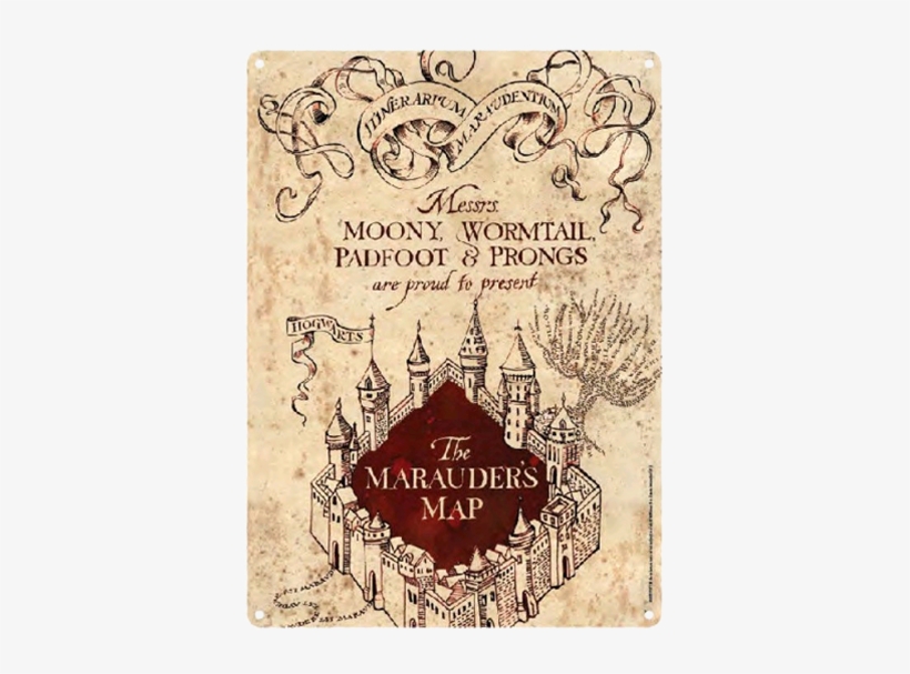 harry potter map clipart 6