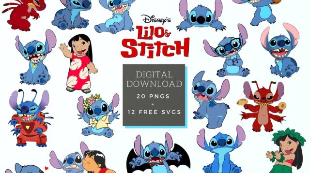 H1: Unleash the Charm of Stitch with Enchanting Cute Stitch SVGs