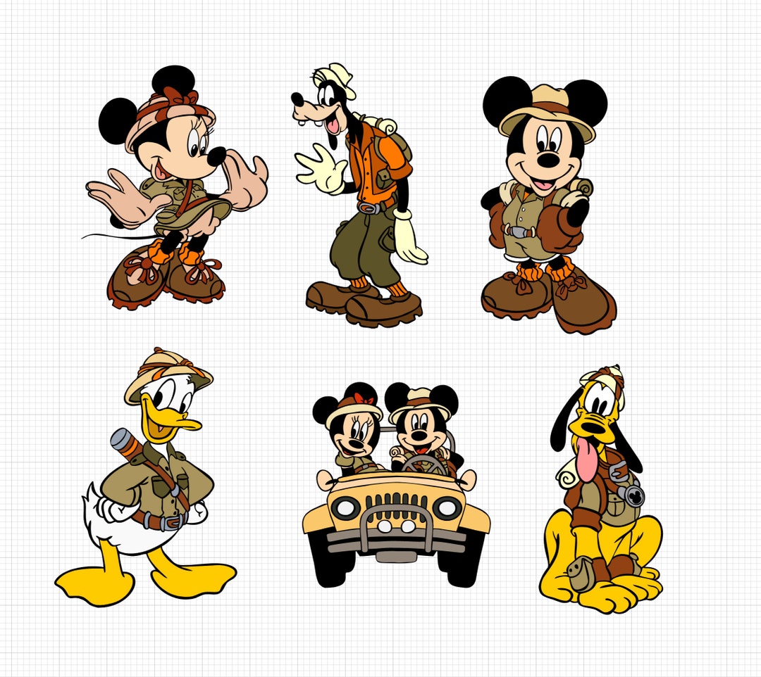 Mickey Safari SVG Free: Unleash the Magic of Disney in Your Designs