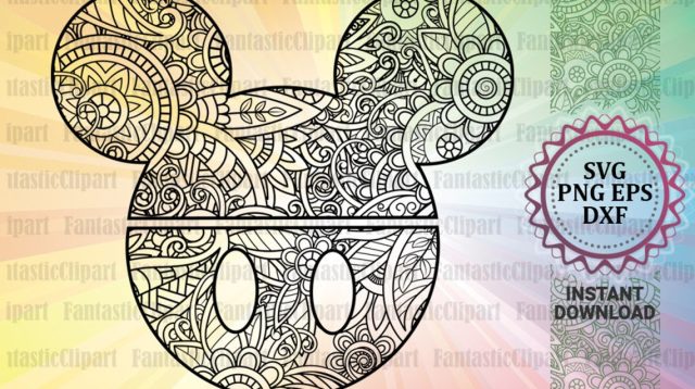 Mickey Mouse Mandala SVG: A Timeless Symbol of Joy and Creativity