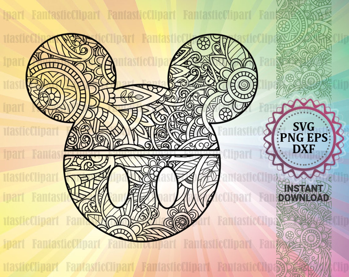 Mickey Mouse Mandala SVG: A Timeless Symbol of Joy and Creativity