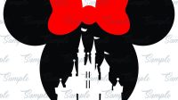 Disney Castle with Minnie Head SVG: A Guide to Enchanting Creations