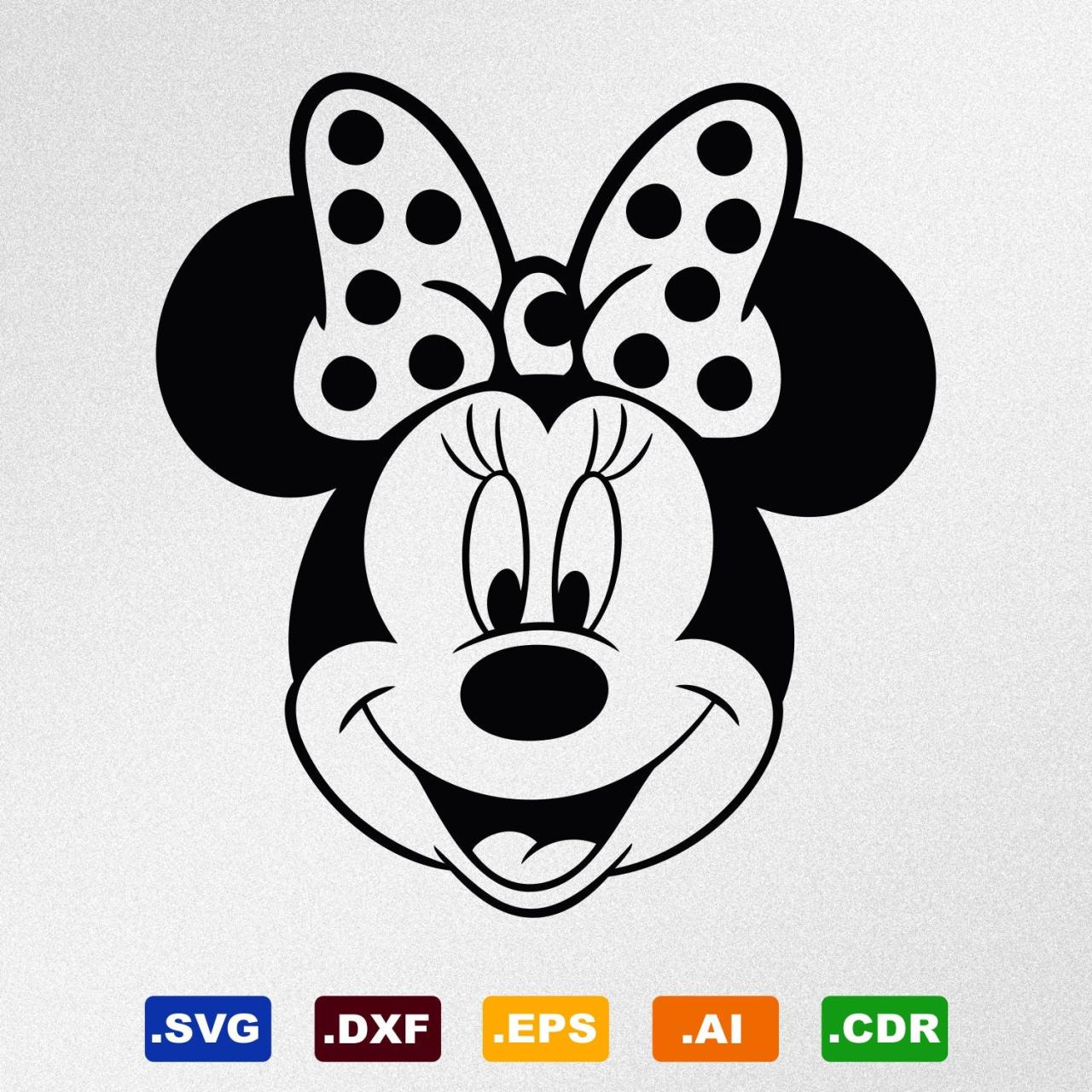 H1: Minnie Free SVG: Unleash Your Creativity with Disney's Iconic Mouse