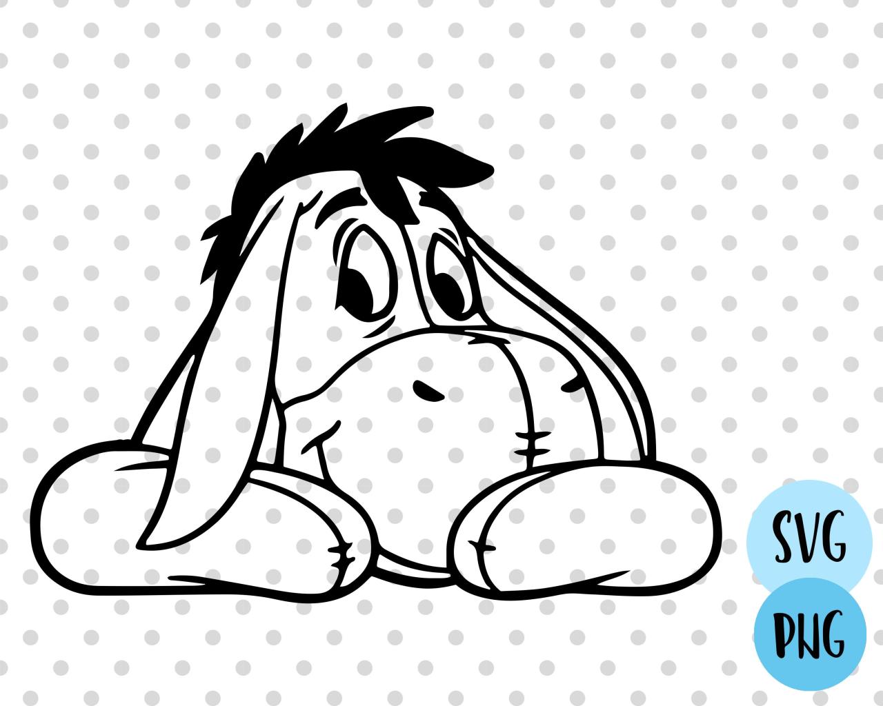 Cricut Free Eeyore SVG File: Bring the Magic of Disney into Your Crafts