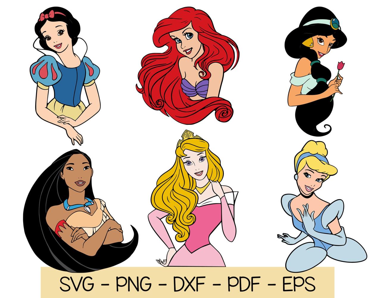 Disney Princess SVG Files: Unleash the Magic in Your Creative Projects