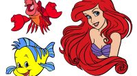 H1: Dive into the Enchanted World of Ariel Disney SVG: A Comprehensive Guide