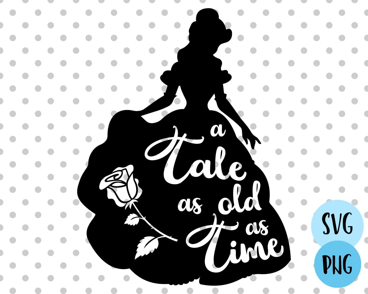 Belle Beauty And The Beast SVG: A Timeless Tale of Love and Redemption