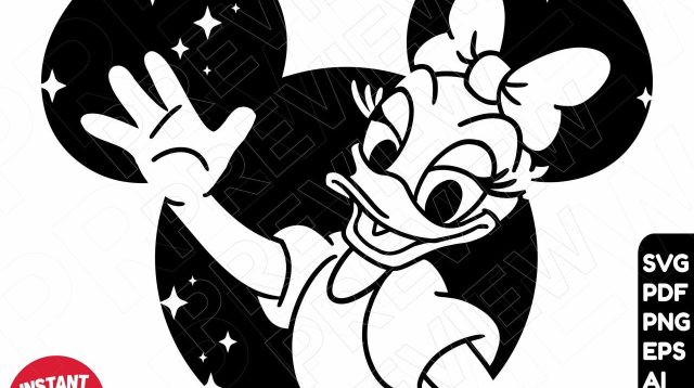 Daisy Duck SVG: Embark on an Artistic Adventure