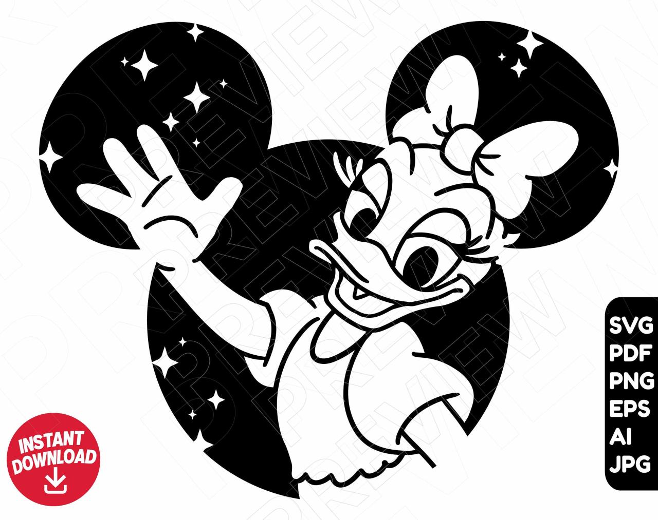 Daisy Duck SVG: Embark on an Artistic Adventure