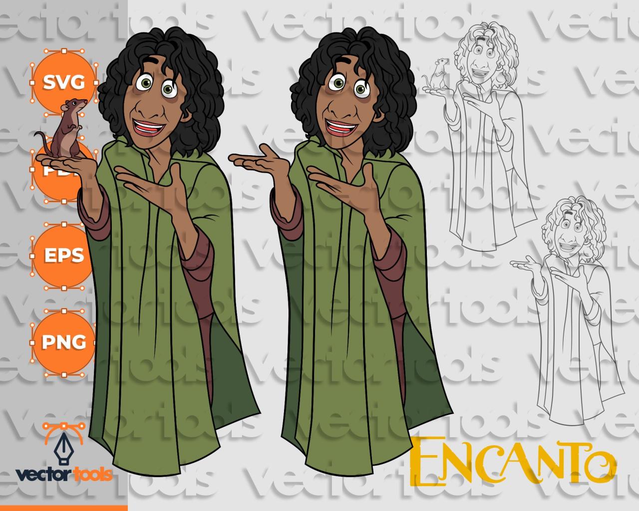 Bruno Encanto SVG: Unveiling the Enigmatic Prophet with Free Vector Graphics